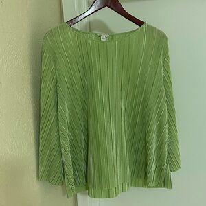 Cato Long Split Shoulder Blouse Large  *like new*